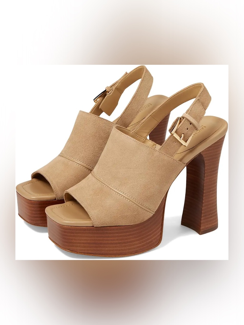 NIB MICHAEL Michael Kors
Rye Platform Sandal